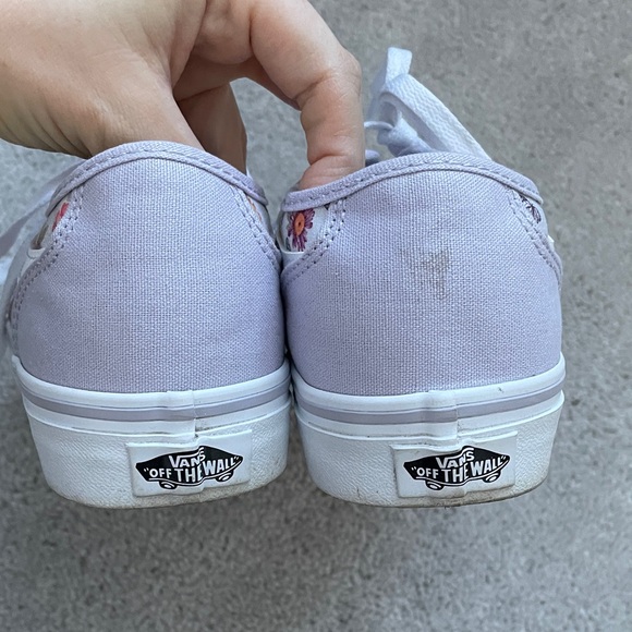 Vans Lavender Floral Butterfly Sneakers - Picture 4 of 8
